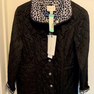 Quilted, reversible shirt jacket